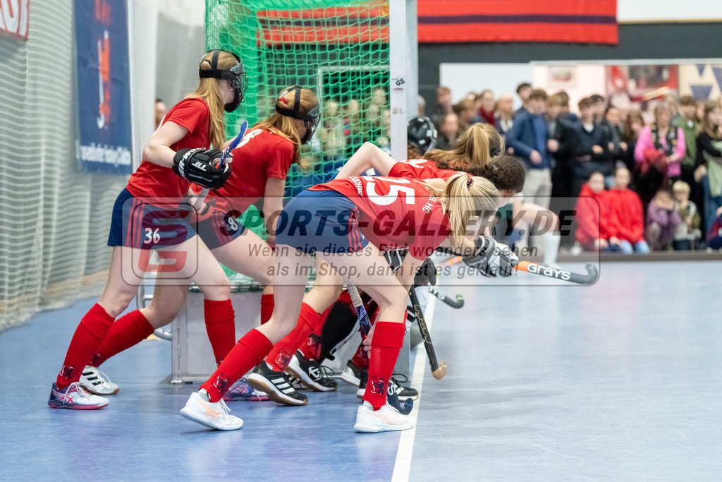 HK_20250223_103149 | Deutsche Meisterschaft wU14 Finale und Ehrungen am 23.2.2025 Düsseldorfer HC, Düsseldorf