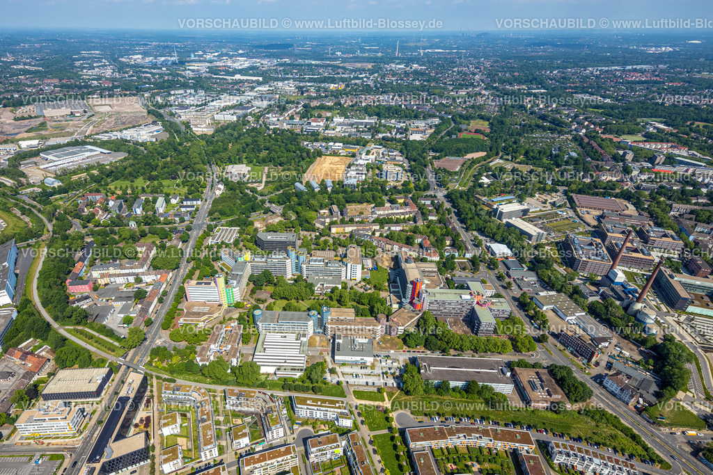 Essen220502359 | Luftbild, Universität Duisburg-Essen, Nordviertel, Essen, Ruhrgebiet, Nordrhein-Westfalen, Deutschland