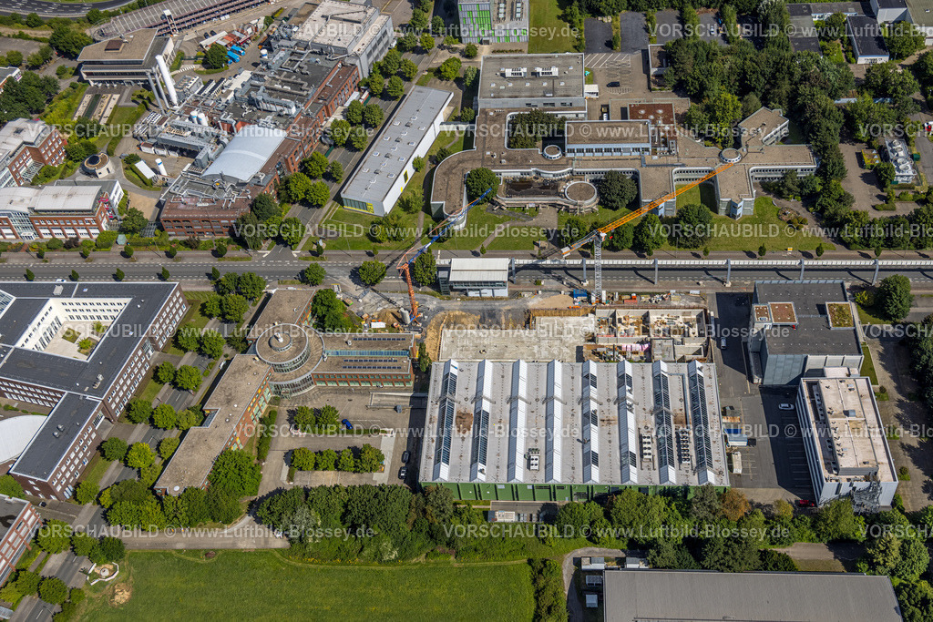 Dortmund240700416 | Luftbild, TU Technische Universität Dortmund TZDO Technologiezentrum Dortmund, BMZ 1 BioMedizinZentrum Dortmund, Emil-Figge-Straße 76, Baustelle, Fraunhofer-Institut für Materialfluss und Logistik IML, Eichlinghofen, Dortmund, Ruhrgebiet, Nordrhein-Westfalen, Deutschland