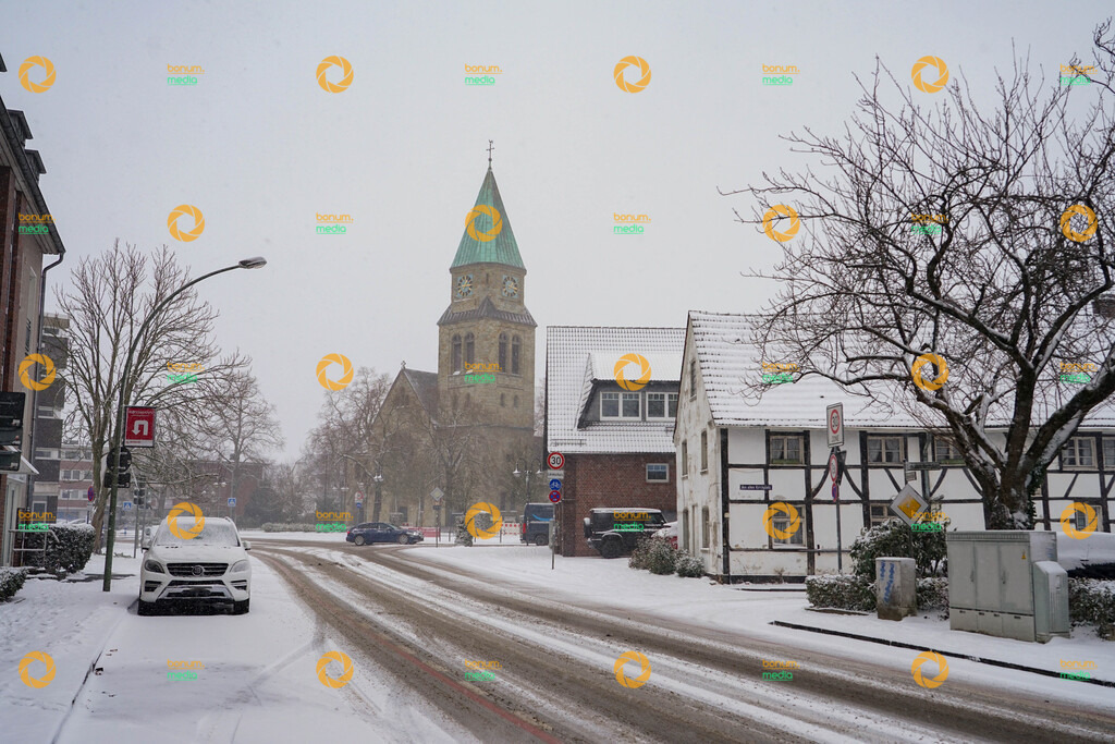 Schnee in Kirchhellen 2026 - Stock Bilder | bonum - Realisiert mit Pictrs.com