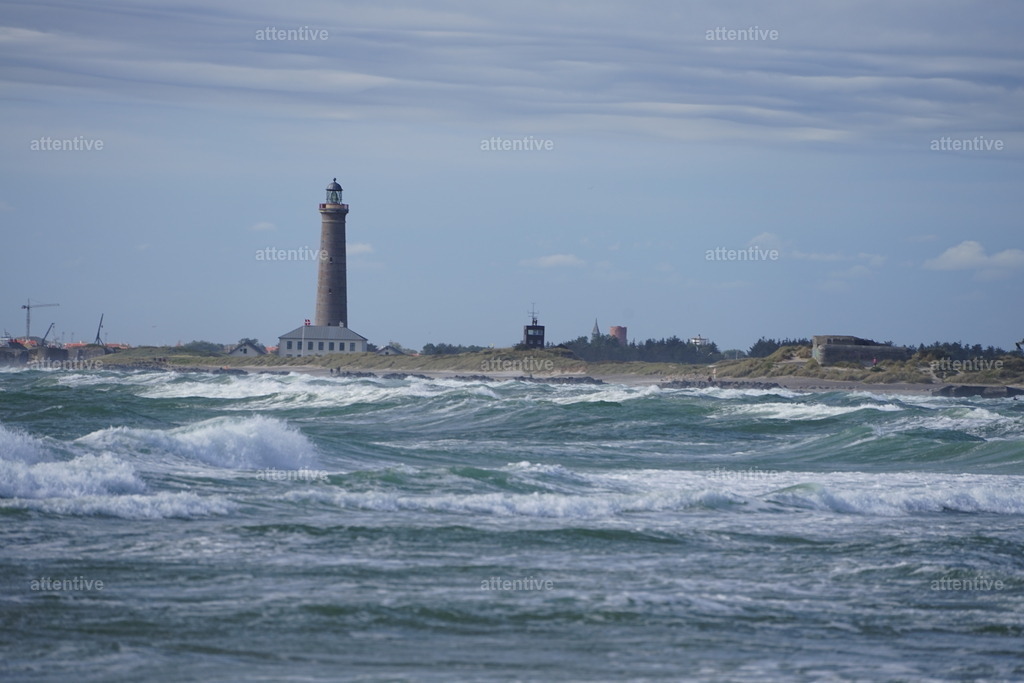 Gray Lighthouse | Dänemark, Skagen - Realisiert mit Pictrs.com