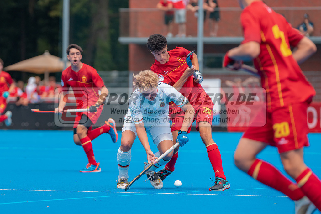 HK_20230715_102522 | Euro Hockey MU18 SF2 Spain vs Germany Championship Girls &amp; Boys am 15.7.2023 CHTC , Krefeld ,