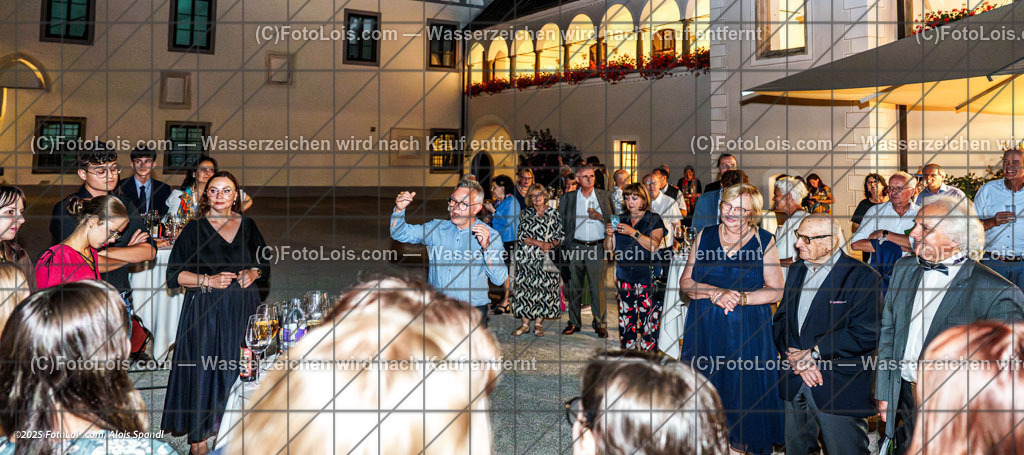 _ALP3339_Eroeffnungskonzert_Empfang | XLI. CHOPIN-Festival - Prälatensaal, Fr 15. Aug. 2025, nach dem Eröffnungskonzert mit den KünstlerInnen des Festivals, Ehrengästen und Chopin-Team.