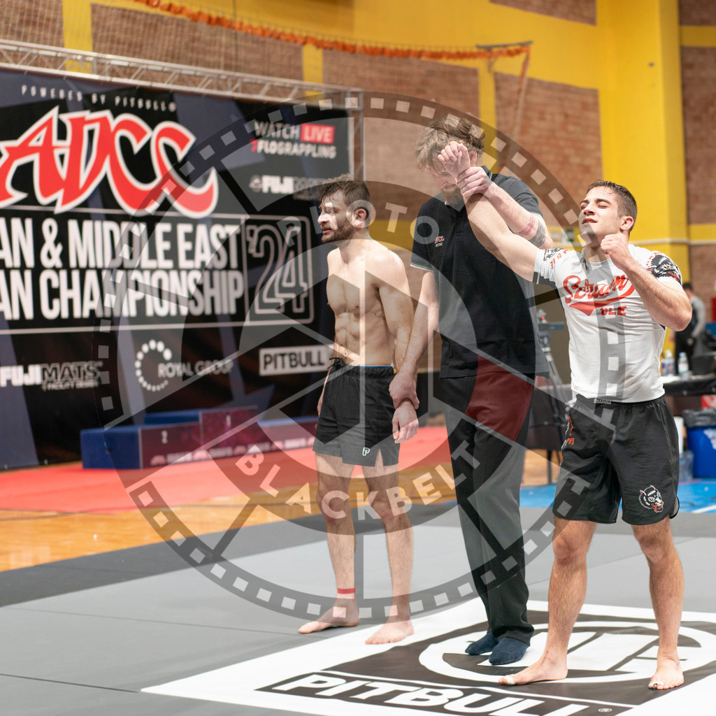 20240217PBB06147 | Fighters compete during the ADCC European, Middle Eastern and African Championship in Zagreb, Croatia, on February 17, 2024.