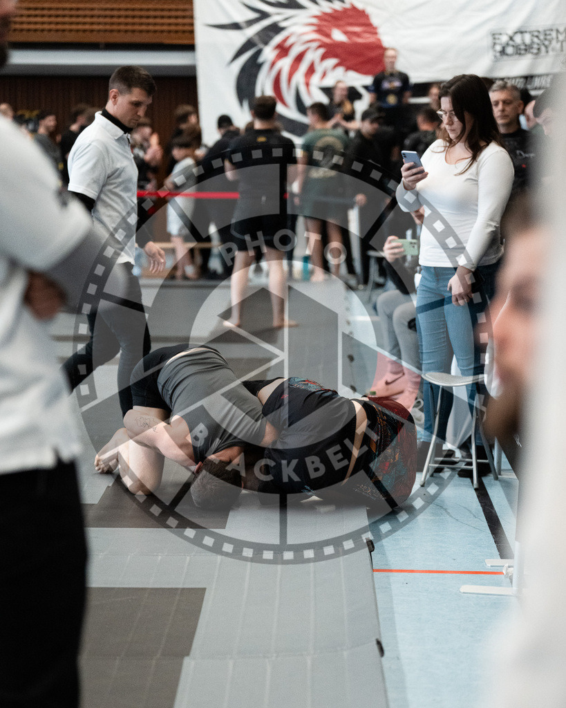 20251129PBB8271 | Fighters compete during the luta livre competition ILLCS XI winter edition on November 29, 2025 in Hannover, Germany.