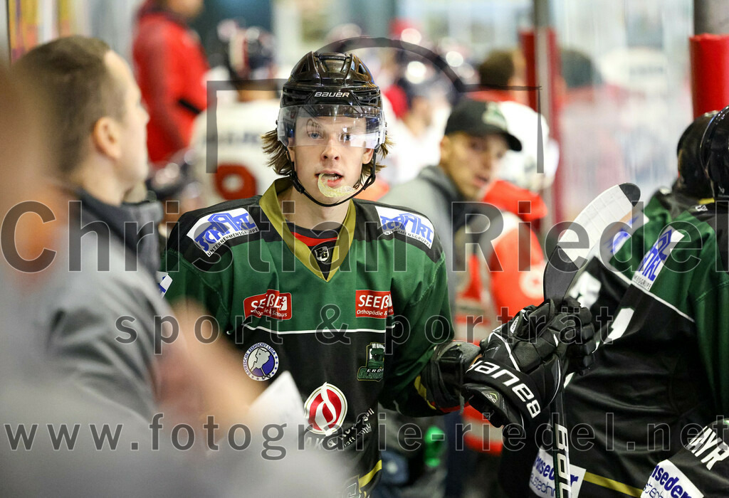 2022-10-23_035_TSV_Erding_gegen_ESC_Kempten | Erding, Deutschland, 23.10.2022:
Eishockey, Bayernliga 2022 / 2023, 7. Spieltag, TSV Erding gegen ESC Kempten, Endergebnis: 

Foto: Christian Riedel / fotografie-riedel.net