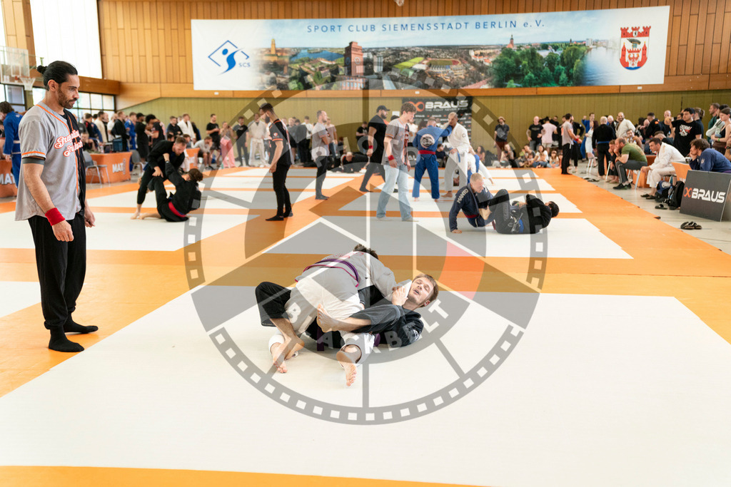20230624PBB_1020 | Athletes compete during the Grappling Industries BJJ Competition in the Siemensstadt sport club in Berlin, Germany, on June 24, 2023.