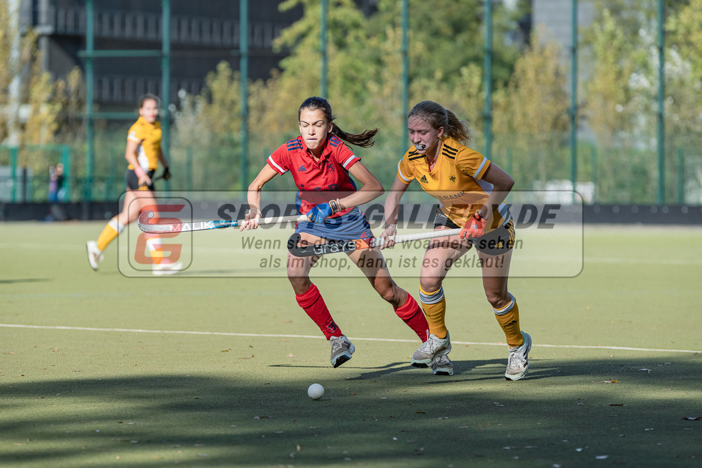 HK_20231021_105701 | Deutsche Meisterschaft WU16 Düsseldorfer HC - Harvestehuder THC am 21.10.2023 DHC, Düsseldorf ,
