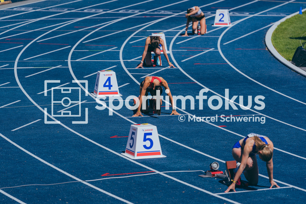 DM U23 U18 Bochum 2026 | Sarina Albertus (Dresdner SC 1898) bei den Deutschen Meisterschaften der U18 &amp; U23 2026 im Lohrheidestadion in Bochum-Wattenscheid. - Realisiert mit Pictrs.com