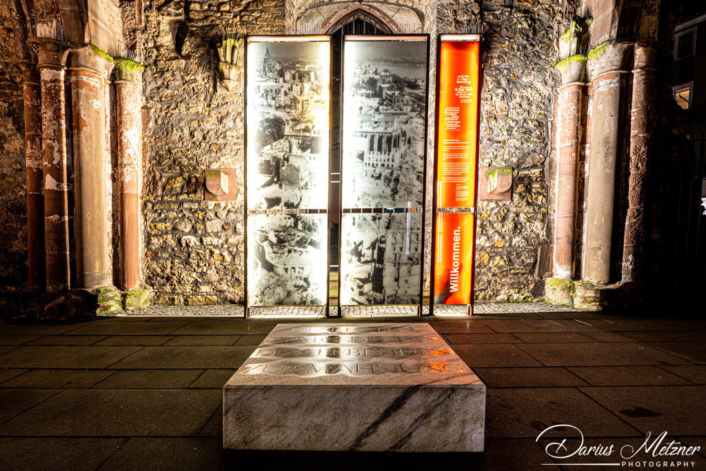 Die Ruine der St. Christoph Kirche | Die Ruine der St. Christoph Kirche in Mainz