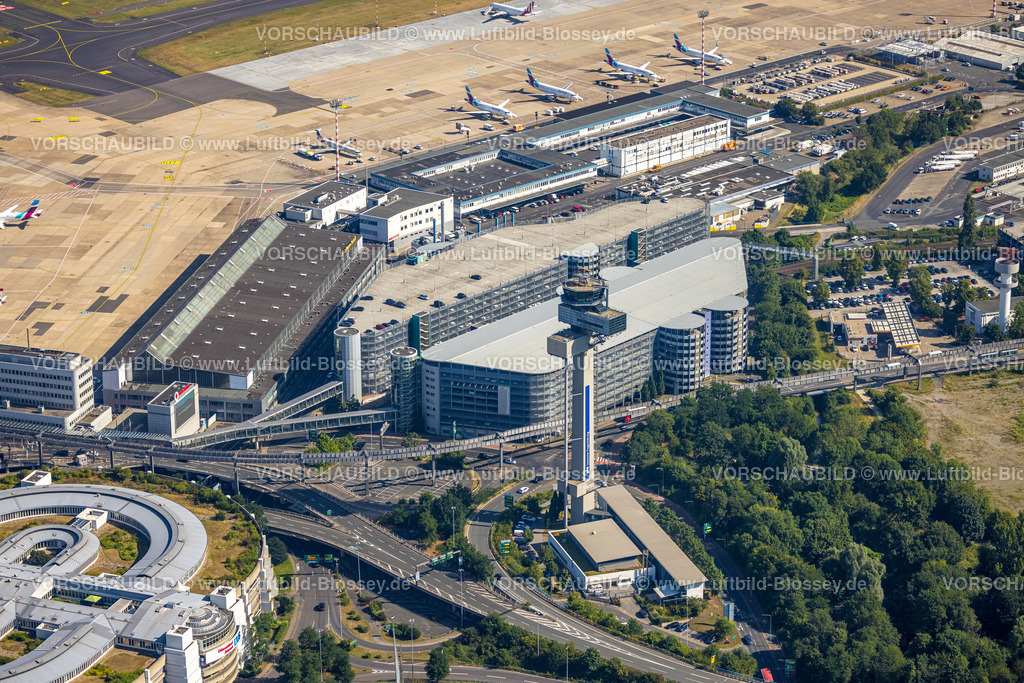Duesseldorf220700514 | Luftbild, Flughafen Düsseldorf Airport, Unterrath, Düsseldorf, Rheinland, Nordrhein-Westfalen, Deutschland