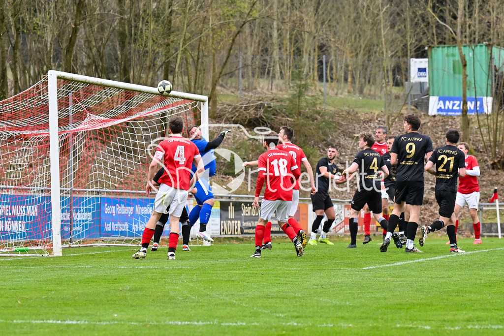 FC Affing II - TSV Sielenbach | Lattenkopfball nach Ecke Sielenbach