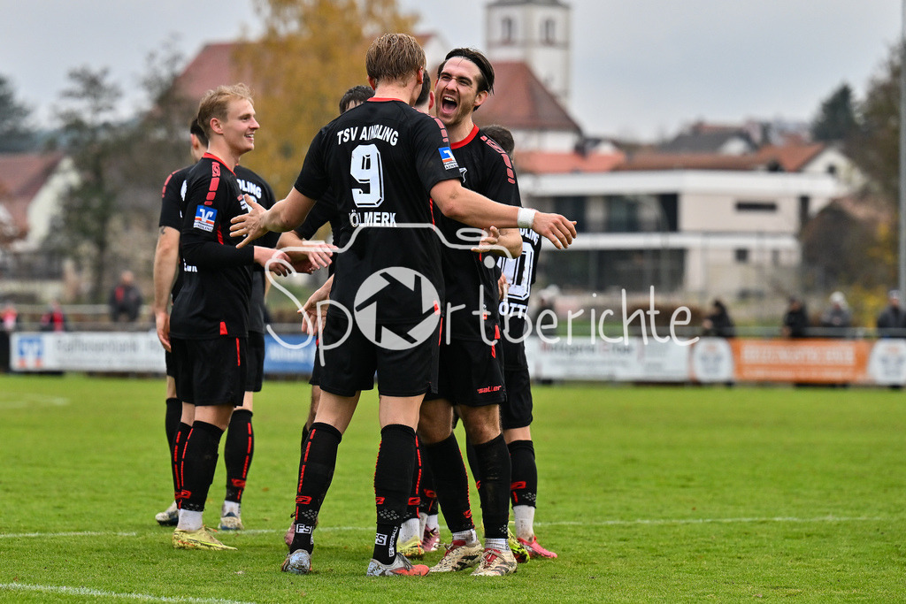TSV Hollenbach - TSV Aindling | Jubel nach 1-4