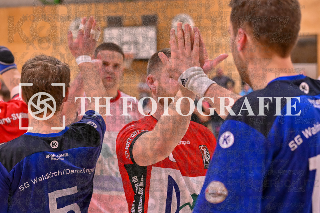 GER, SG Maulburg/Steinen - SG Walkirch/Denzlingen, Handball, Landesliga, 25. Spieltag, Saison 2023/2024, 27.04.2024 | 

GER, SG Maulburg/Steinen - SG Walkirch/Denzlingen, Handball, Landesliga, 25. Spieltag, Saison 2023/2024, 27.04.2024

Foto: TH Fotografie/Thomas Hess