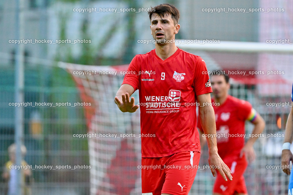 KAC 1909 vs. SAK | #9 Mihret Topcagic KAC 1909, KAC 1909 vs. SAK, KAC 1909 vs. SAK am 06.09.2024 in Klagenfurt (Sportplatz KAC), Austria, (Photo by Bernd Stefan)
