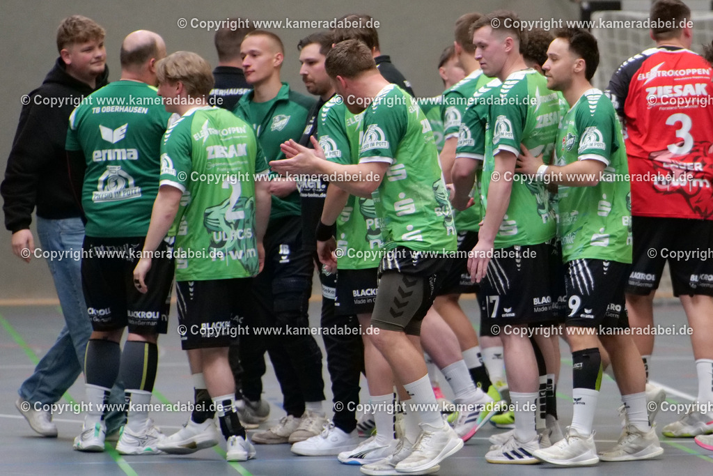 Handball : Verbandsliga Herren: TB Oberhausen - RW Oberhausen  am 12.04.2026 in Oberhausen. | Handball : Verbandsliga Herren: TB Oberhausen - RW Oberhausen  am 12.04.2026 in Oberhausen. - Realisiert mit Pictrs.com