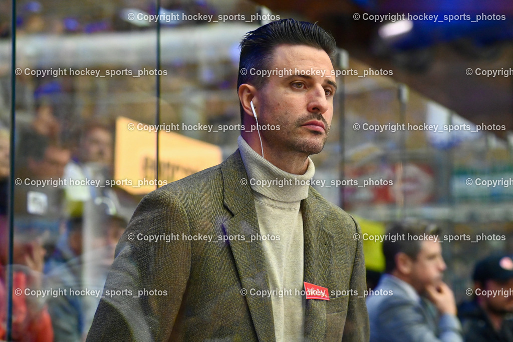 EC IDM Wärmepumpen VSV vs. EC KAC  | Asisstentcoach EC KAC David Fischer, EC IDM Wärmepumpen VSV vs. EC KAC , EC IDM Wärmepumpen VSV vs. EC KAC  am 27.10.2024 in Villach (Stadthalle Villach), Austria, (Photo by Bernd Stefan)
