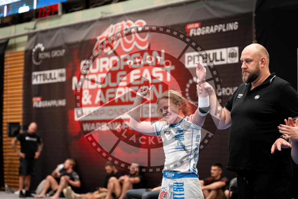 20250906PBB3406 | Fighters compete during the ADCC European Trials  competition in Warsaw, Poland, on September 6, 2025.