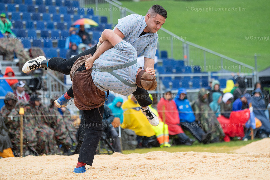 Schwingen -  Appenzeller Kantonal Schwingfest 2024 | Hundwil, 7.7.24, Schwingen - Appenzeller Kantonal Schwingfest.