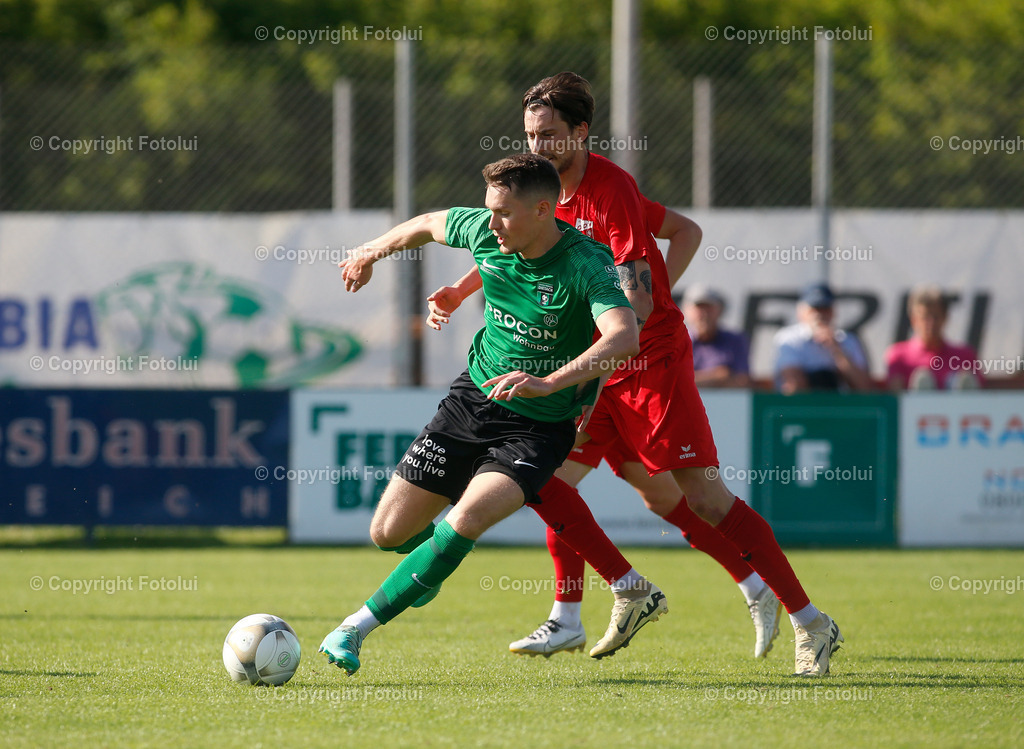 A_LUI_250524_10 | SPORT,FUSSBALL,LT1 OOE LIGA ASKOE OEDT-UNION PROCON DIETACH 25.05.2024 IM BILD:  GASPER KORITNIK  (OEDT)  UND ADIS DUDAKOVIC (DIETACH FOTO:FOTOLUI