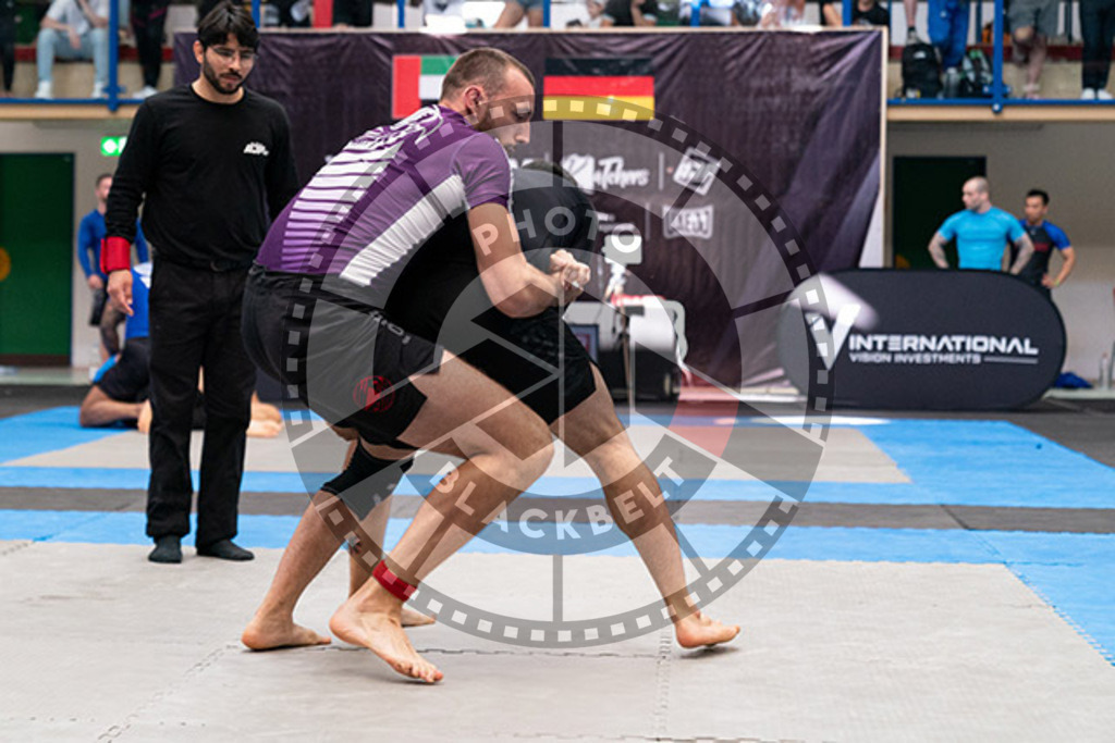 20230826PBB56730 | Fighters compete during the AJP INTLPRO BJJ and grappling competition in Hamburg, Germany, on August 26 2023.