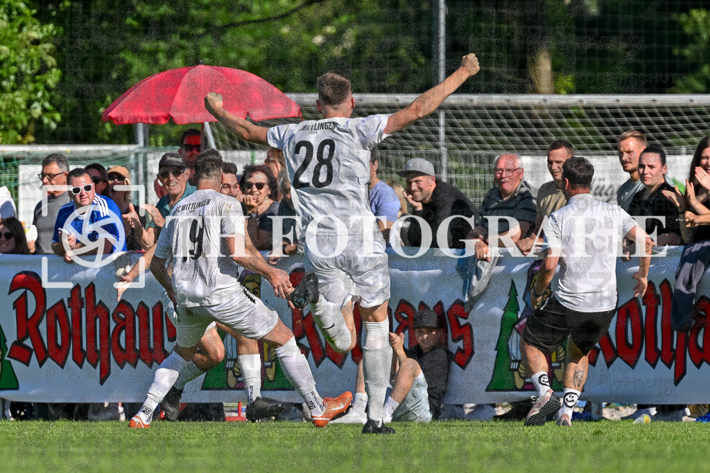 GER, FC Zell - FC Wittlingen, Fussball, Rothaus Bezirkpokal, Finale, Saison 2024/2025, 29.05.2025 | GER, FC Zell - FC Wittlingen, Fussball, Rothaus Bezirkpokal, Finale, Saison 2024/2025, 29.05.2025Foto: TH Fotografie/Thomas Hess