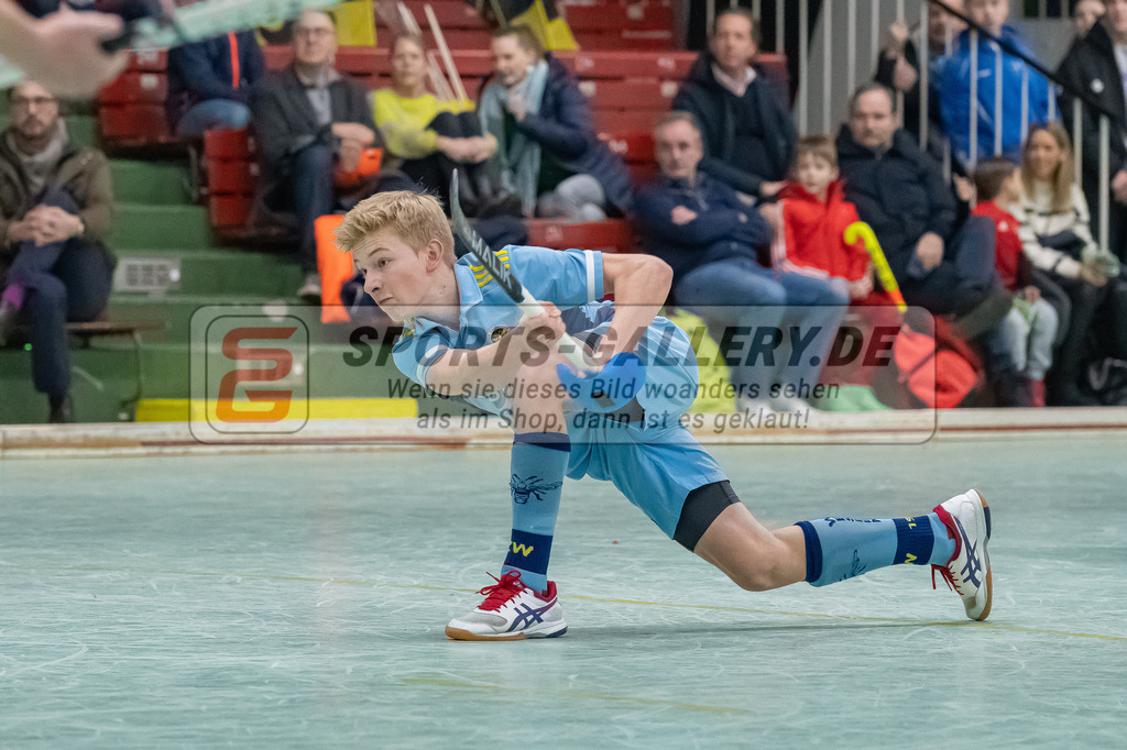 HK_20230305_106039 | Deutsche Meisterschaft MU16 1/2 Finale Rot-Weiss Köln - Zehlend. Wespen am 5.3.2023 RWK, Köln ,