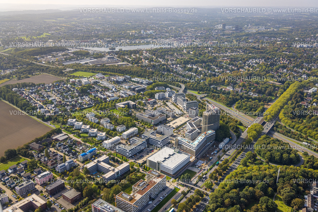 Dortmund231000092 | Luftbild, Stadtkrone-Ost, Baustelle mit Neubau, Direktion Continentale, Schüren, Dortmund, Ruhrgebiet, Nordrhein-Westfalen, Deutschland