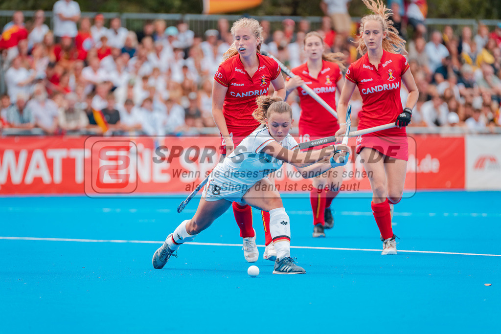 HK_20230716_102990 | Euro Hockey WU18 Girls Finale Belgium vs Germany Championship Girls &amp; Boys am 16.7.2023 CHTC , Krefeld ,