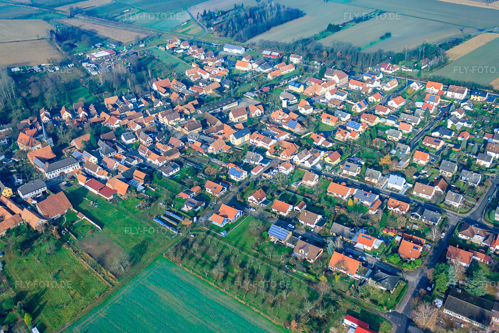 Luftbild: Eichelstr in Barbelroth im Bundesland Rheinland-Pfalz in Deutschland. Foto: IMG_35544.jpg vom 20.11.2010 durch Werner Riehm/FLY-FOTO.de