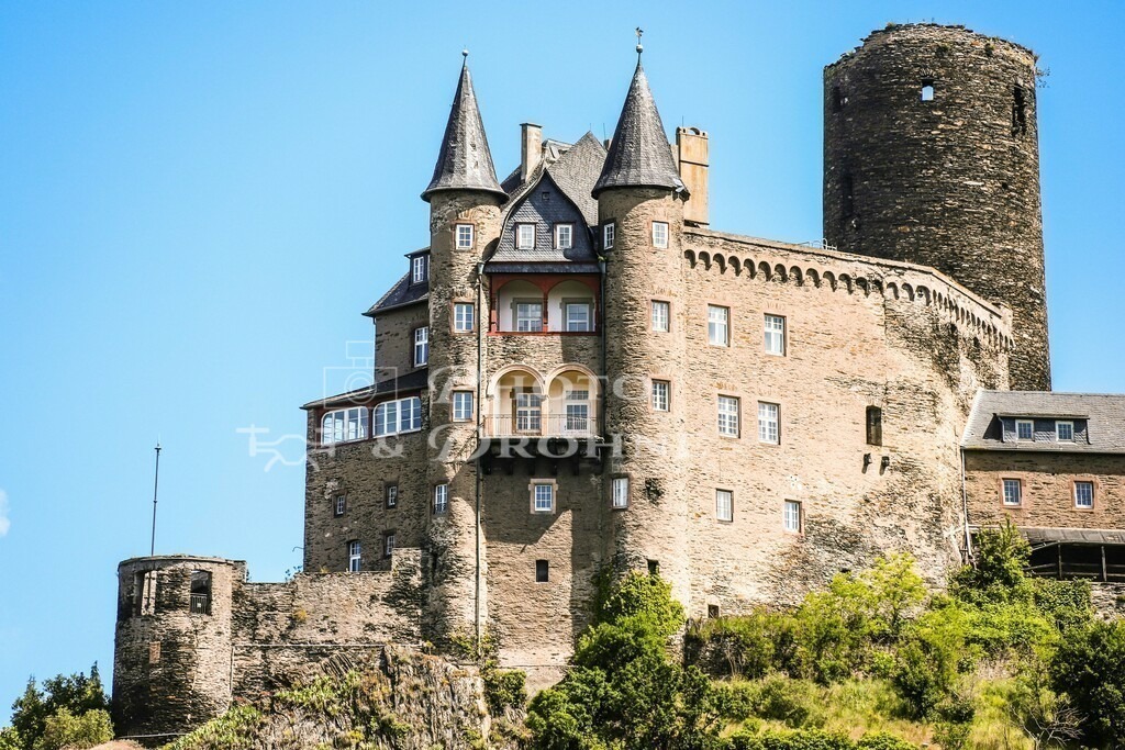 Burg Katz-8971 | Die Burg Katz bei Sankt Goarshausen ist eine der bekanntesten Burgen am Mittelrhein. - Realisiert mit Pictrs.com