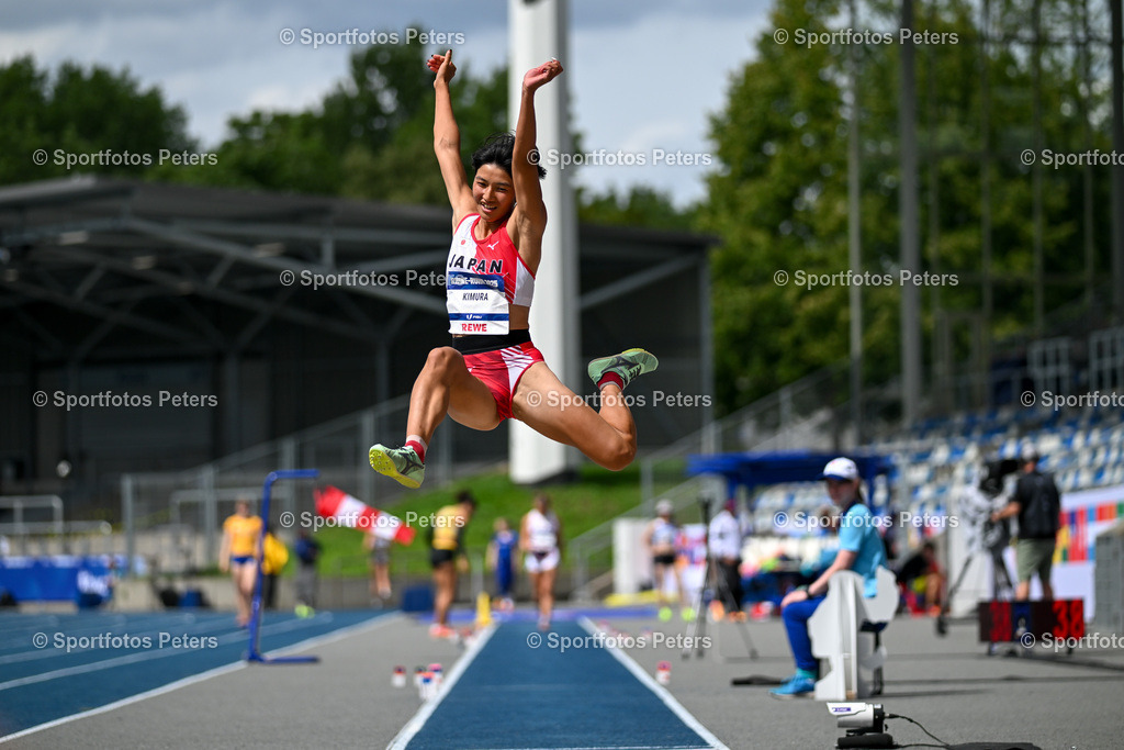 KP1_6973_1 | 21.07.2025, xkaix, Leichtathletik, FISU World University Games 2025 v.l. Ayoung Kim (Südkorea) - Realisiert mit Pictrs.com