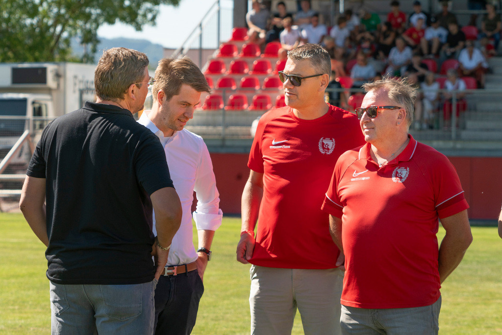 Spiel-0026_Legenden ASK-RAPID | Fotodoku 80 Jahre ASK-Loosdorf: Legendenmatch ASK-Loosdorf - Rapid WIENSponsoren, Mannschaften, Begrüßung, Interviews, das Spiel, Besucher, Fans, Stimmung.