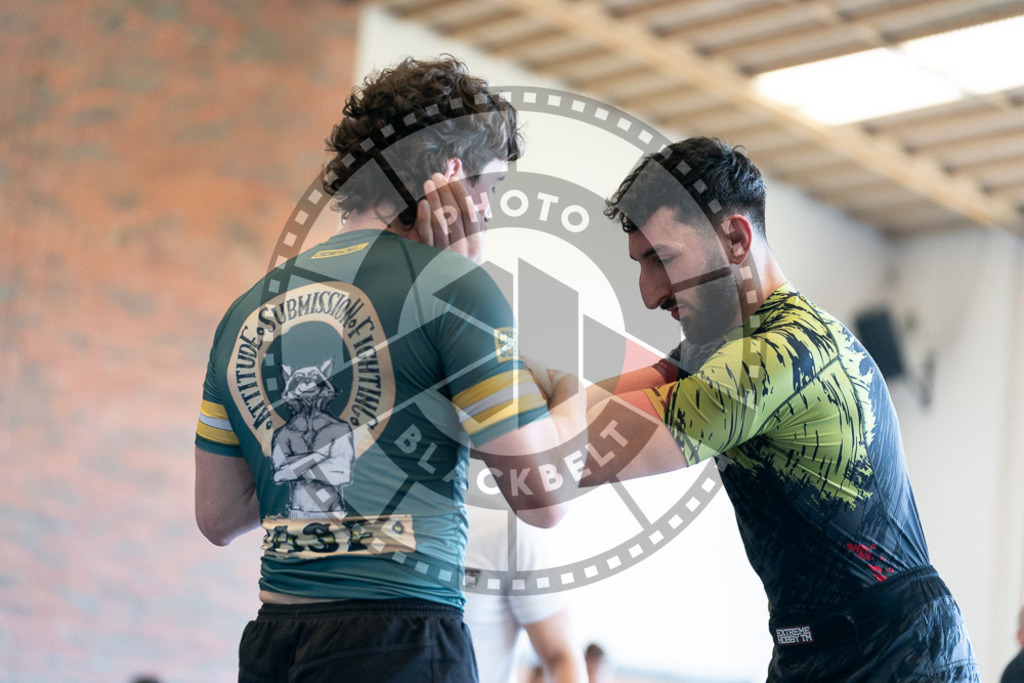20250329PBB0388 | Fighters compete during the International Luta Livre (ILLCS) Germany IX Spring 2025 Competition spring on March 29, 2025 in Hannover, Germany.© Chiara Dazi