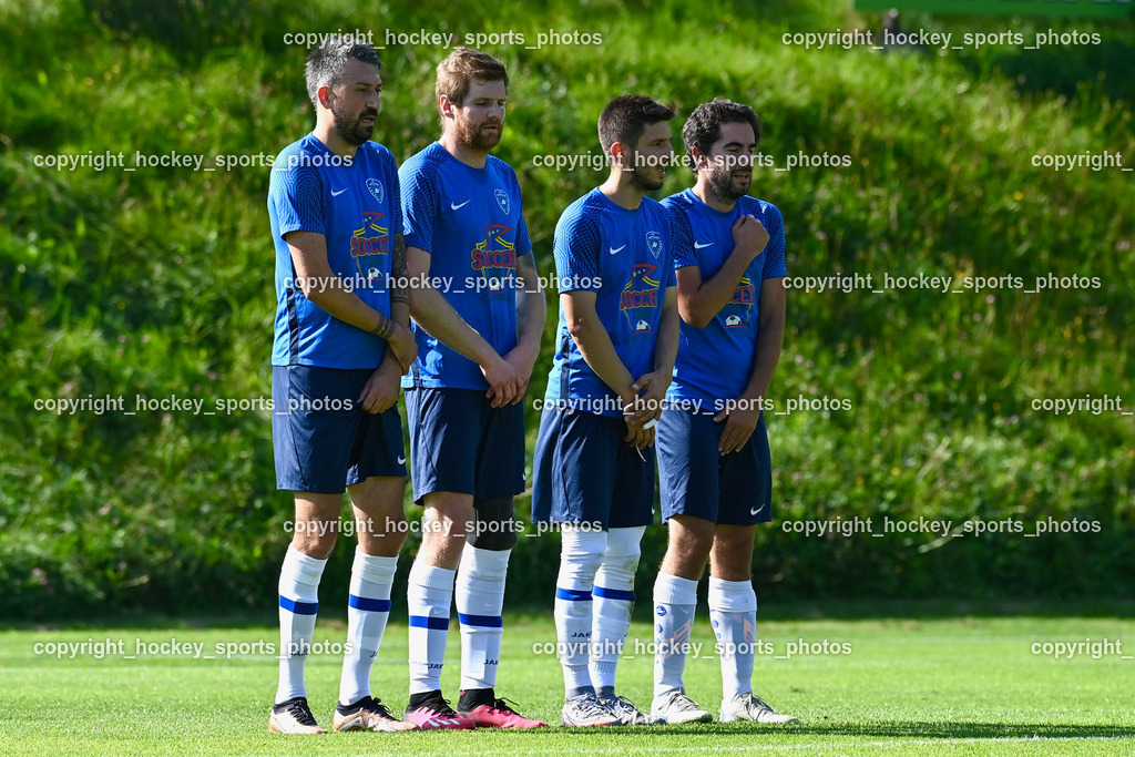 SV Afritz vs. ASKÖ Bodensdorf 20.8.2023 | #14 Dejan Kecanovic, #27 Andreas Michael Hofmeister, #6 Drazan Vukajlovic, #11 Andreas Kummer