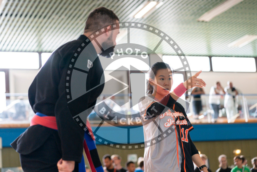 20240915PBB1886 | Athletes compete during the Grappling Industries’ grappling and Brazilian jiu-jitsu competition in Berlin, on September 15, 2024.