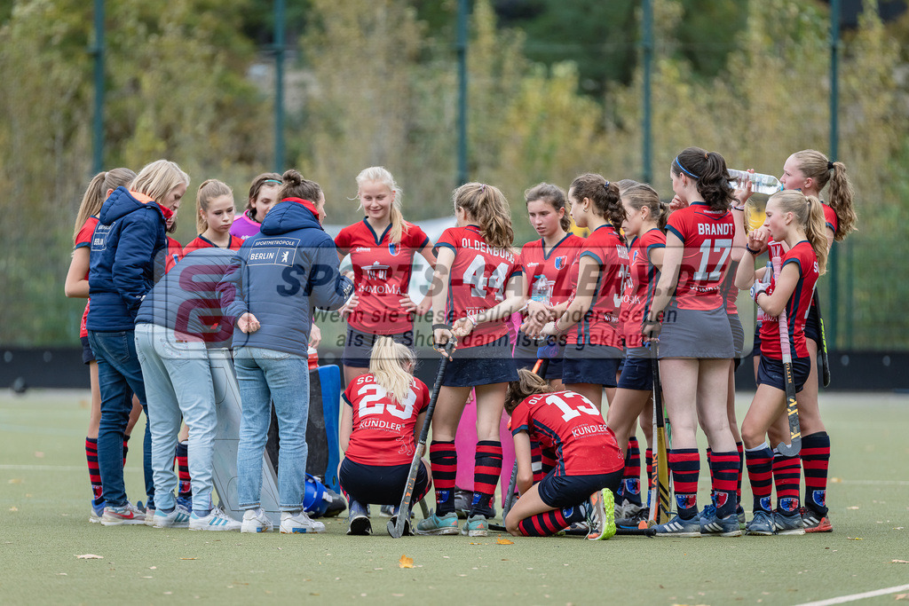HK_20231022_105912 | Platz 3 Deutsche Meisterschaft Feld WU16 Berliner HC - Harvestehuder THC am 22.10.2023 DHC, Düsseldorf ,
