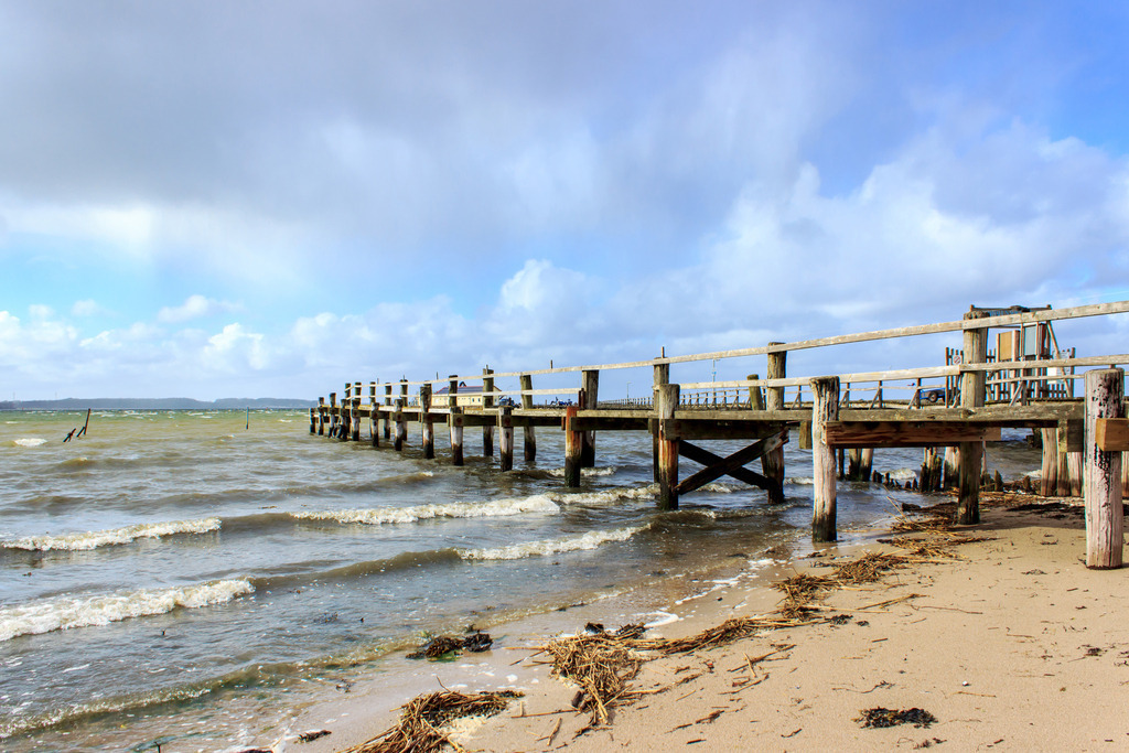 Strand in Wackerballig | Strand in Wackerballig im Frühling - Realisiert mit Pictrs.com