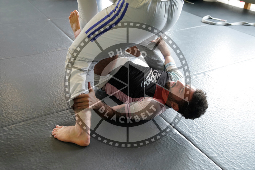 20240413PBB6332 | Fighters compete during the Grapplethon 24hours of rolling for a reason in Hamburg, Germany, on April 13, 2024.