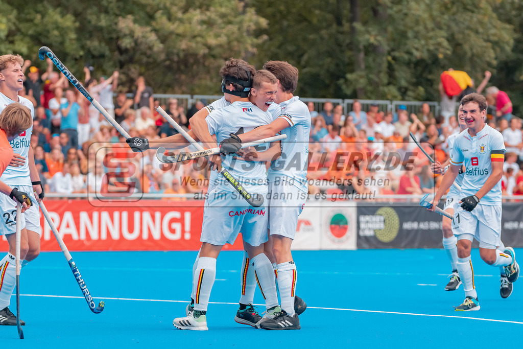 HK_20230715_102299 | Euro Hockey MU18 SF1 Belgium vs Netherlands  Championship Girls &amp; Boys am 15.7.2023 CHTC , Krefeld ,