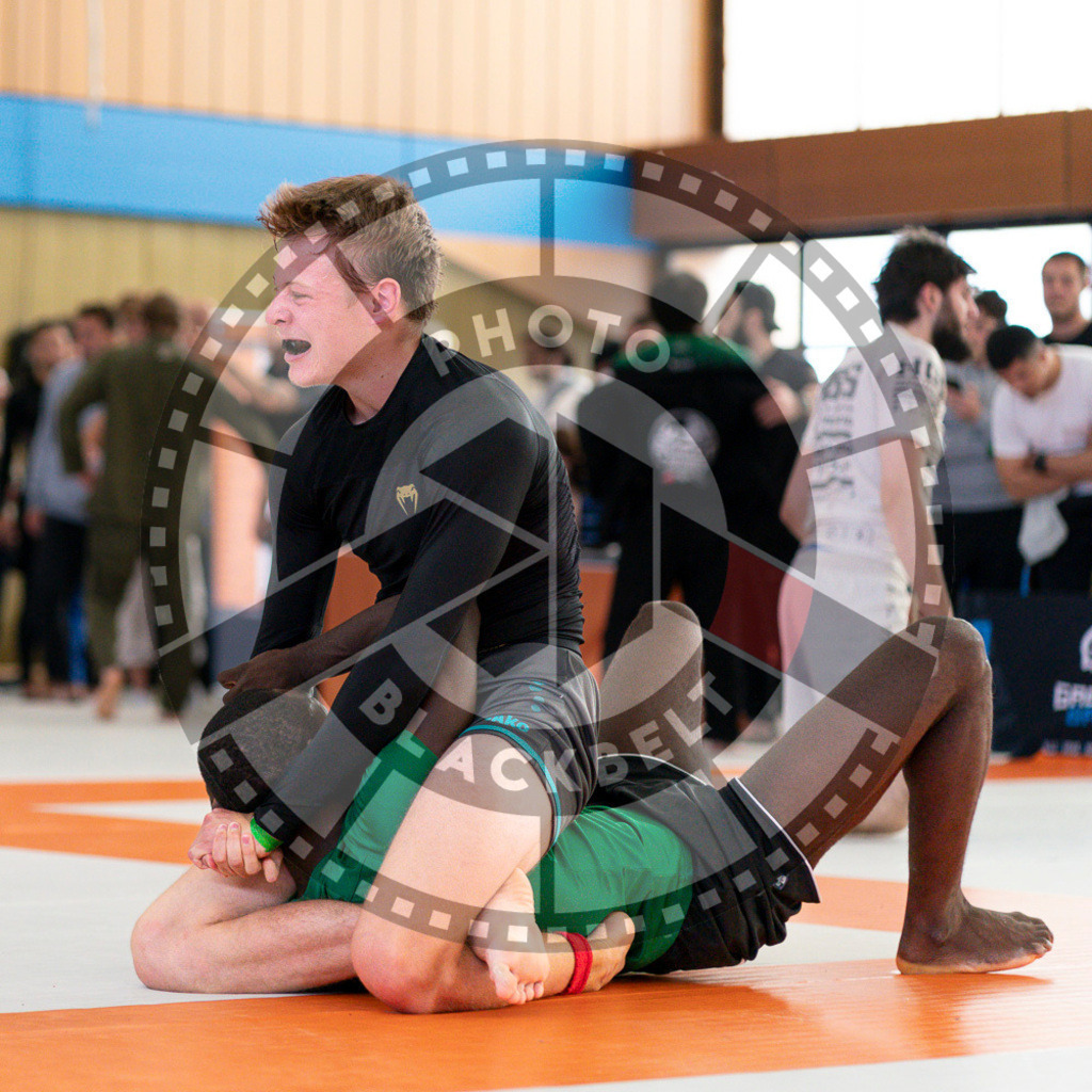 20240915PBB3132 | Athletes compete during the Grappling Industries’ grappling and Brazilian jiu-jitsu competition in Berlin, on September 15, 2024.