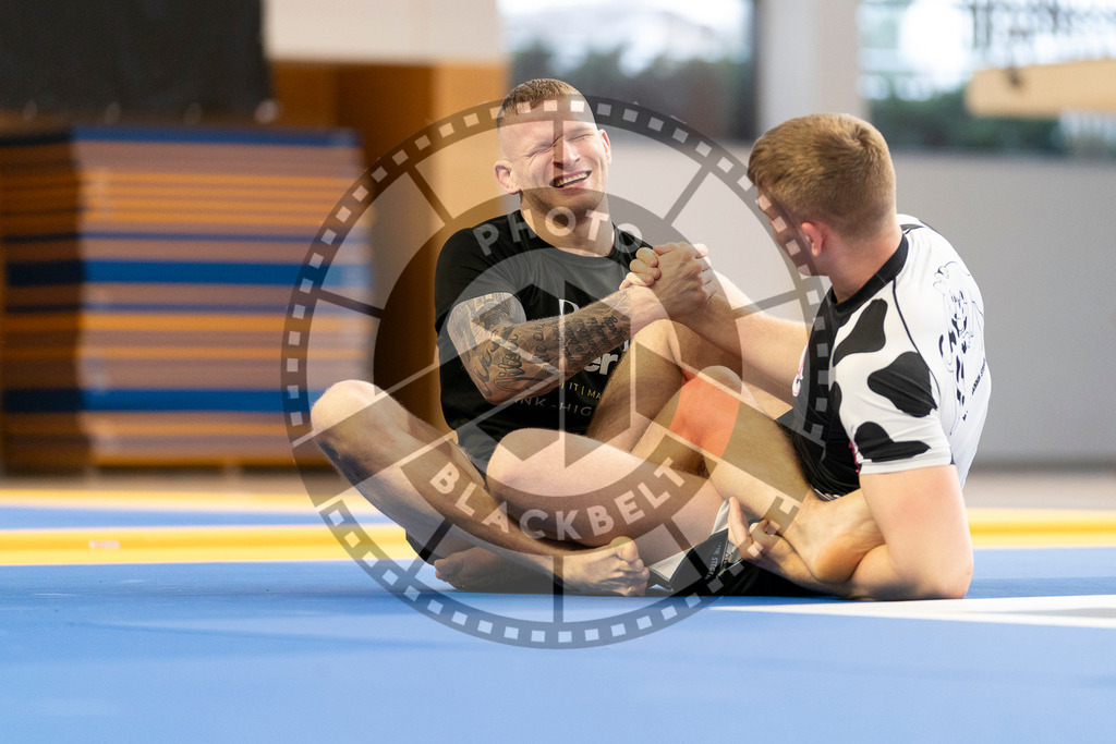 20240316PBB1323 | Athletes compete during the ADCC Eastern European Open grappling Competition in Poznan, Poland, on March 16, 2024.