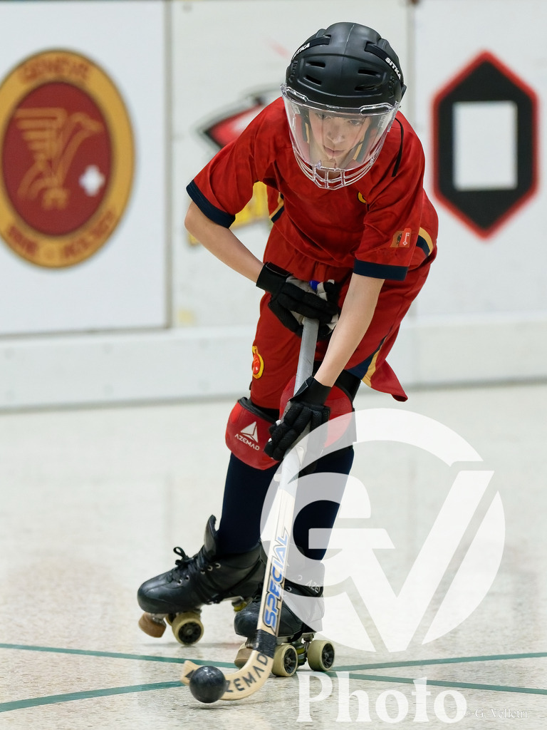 Geneve RHC  v RC Biasca  - U17 | Geneve, Switzerland - May 10 : during the U17  match between Geneve RHC  and RC Biasca  at Centre sportif de la queue d'arve on May 10 , 2026 in Geneve, Switzerland.