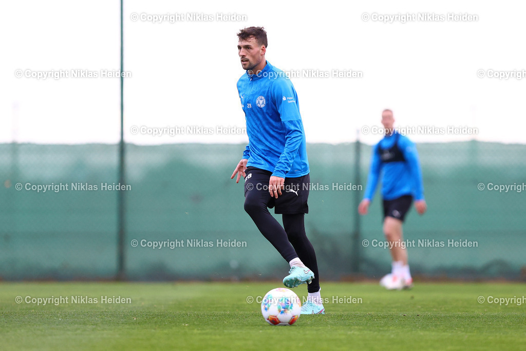 NH_HolsteinKiel_Trainingslager2026Algorfa_05012026 | #28 Jonas Meffert (Holstein Kiel)Fußball I Herren I 2. Bundesliga I Saison 2025-2026 I Trainingslager I Holstein Kiel I 05.01.2026 I Algorfa, Spanien