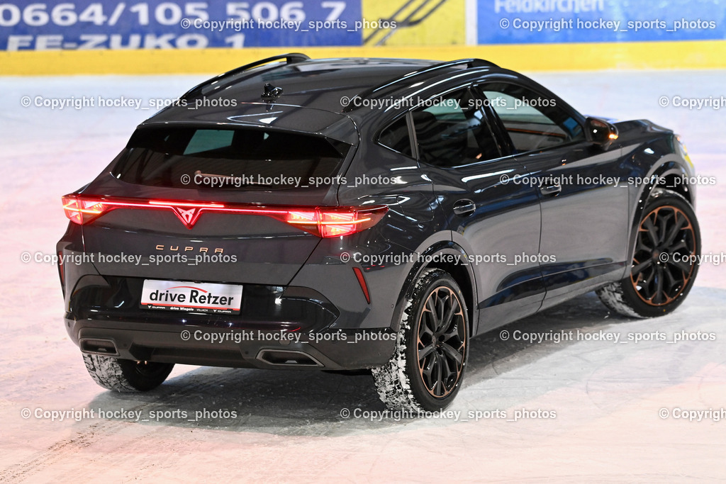 ESC Sparkasse Steindorf vs. ESV Ferlach | Autohaus Retzer, Autopräsentation, ESC Sparkasse Steindorf vs. ESV Ferlach, ESC Sparkasse Steindorf vs. ESV Ferlach am 22.02.2026 in Steindorf  (Ossiachersee Halle ), Austria, (Photo by Bernd Stefan)