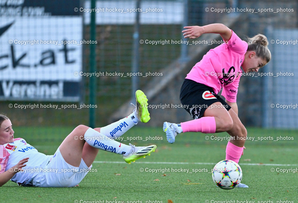 Liwodruck Carinthians Hornets vs. FK Austria Wien Frauen 19.11.2023 | #17 Alexandra Wölkart, #17 Vanessa Kraker
