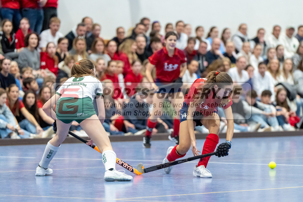 HK_20250223_103163 | Deutsche Meisterschaft wU14 Finale und Ehrungen am 23.2.2025 Düsseldorfer HC, Düsseldorf