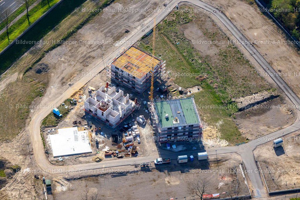 Luftbilder Wegberg-9914 | Luftaufnahme Neubau einer Mehrfamilienhaus-Wohnanlage in Wegberg im Bundesland Nordrhein-Westfalen, Deutschland - Realisiert mit Pictrs.com