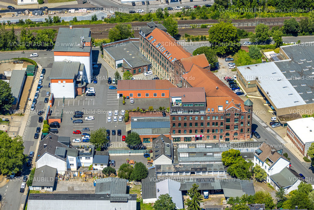 Schwelm230708892 | Luftbild, Leo Theater, Kulturfabrik Ibach-Haus, Lindenberg, Schwelm, Ruhrgebiet, Nordrhein-Westfalen, Deutschland