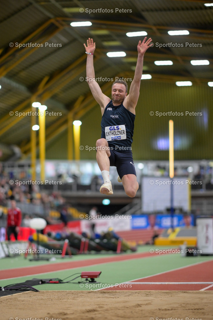 DM Halle 2026_Samstag-176 | 28.02.2026, xkaix, Leichtathletik Deutsche Meisterschaften Halle 2026,  v.l. Maximilian Entholzner (Munich Athletics) - Realisiert mit Pictrs.com